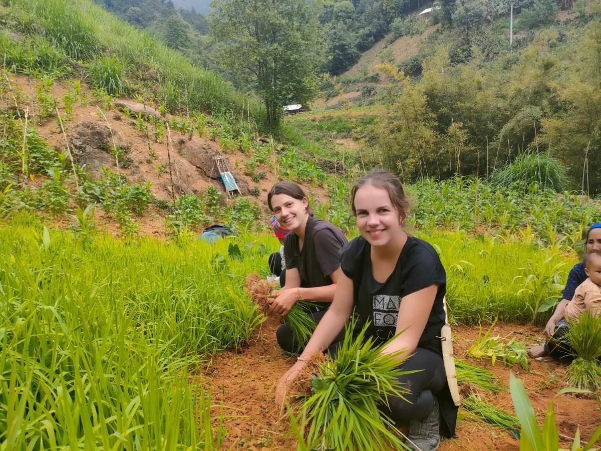 Indigenous Homestay- Trek- Food- Bus Mu Cang Chai Exterior photo